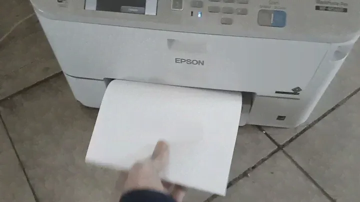 нужна промывка головки МФУ epson WF M5690