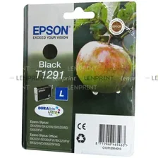 Картридж Epson T1291 черный, L оригинальный