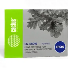 Матричный картридж CACTUS (ERC-09) для Epson ERC09, пурпурный CS-ERC09