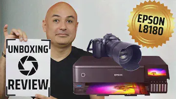 Epson L8180 Unboxing, Review e Instalação Wi-Fi