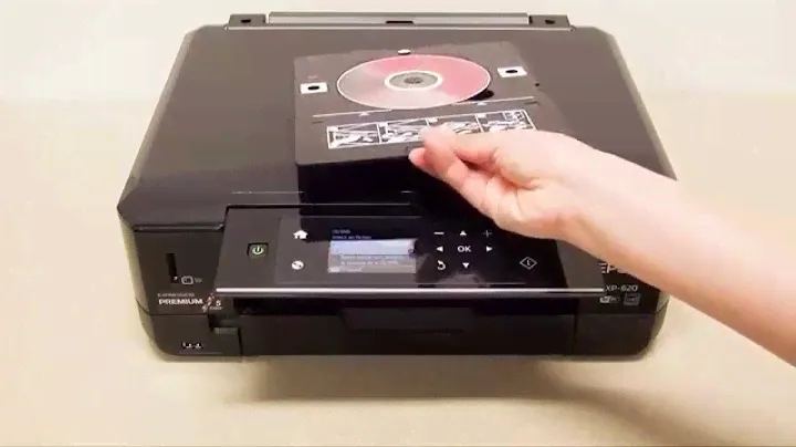 How to Copy CD/DVD Labels　(Epson XP-900, XP-640, XP-645, XP-630/635, XP-620/625)　NPD5338