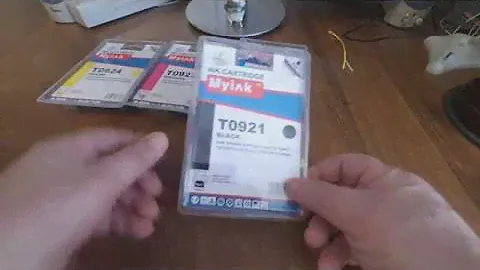 Картридж для струйного принтера Т0921, Т0922, Т0923, Т0924.